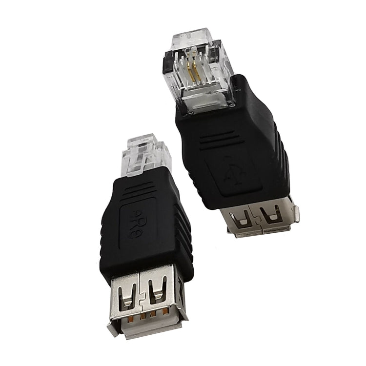 JUNSUNMAY USB Femal to Male RJ11 6P2C Adapter Converter JUNSUNMAY USB Femal to Male RJ11 6P2C Adapter Converter